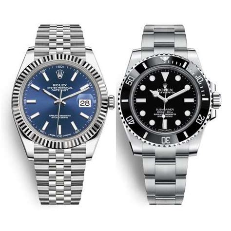 rolex submariner vs datejust